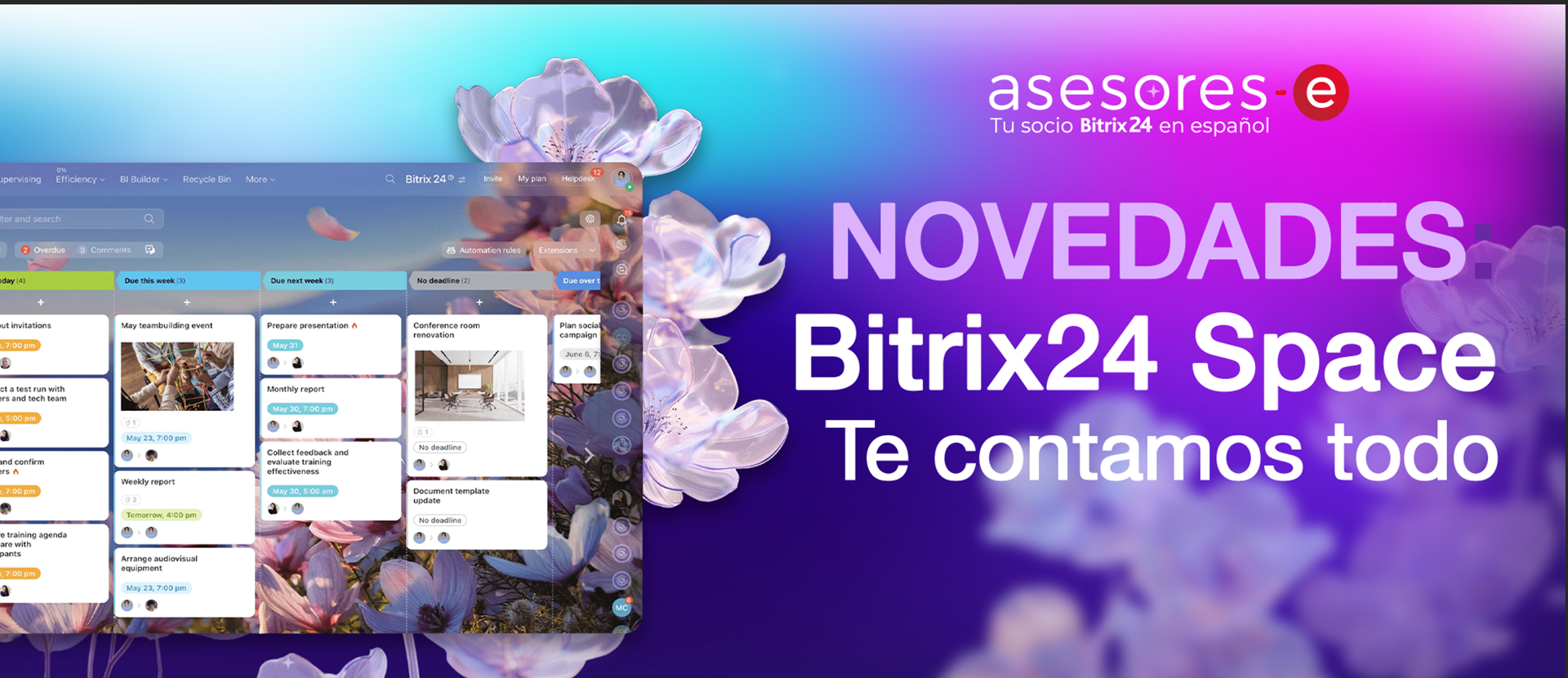 Bitrix24 Space, lanzamiento de Primavera 2025