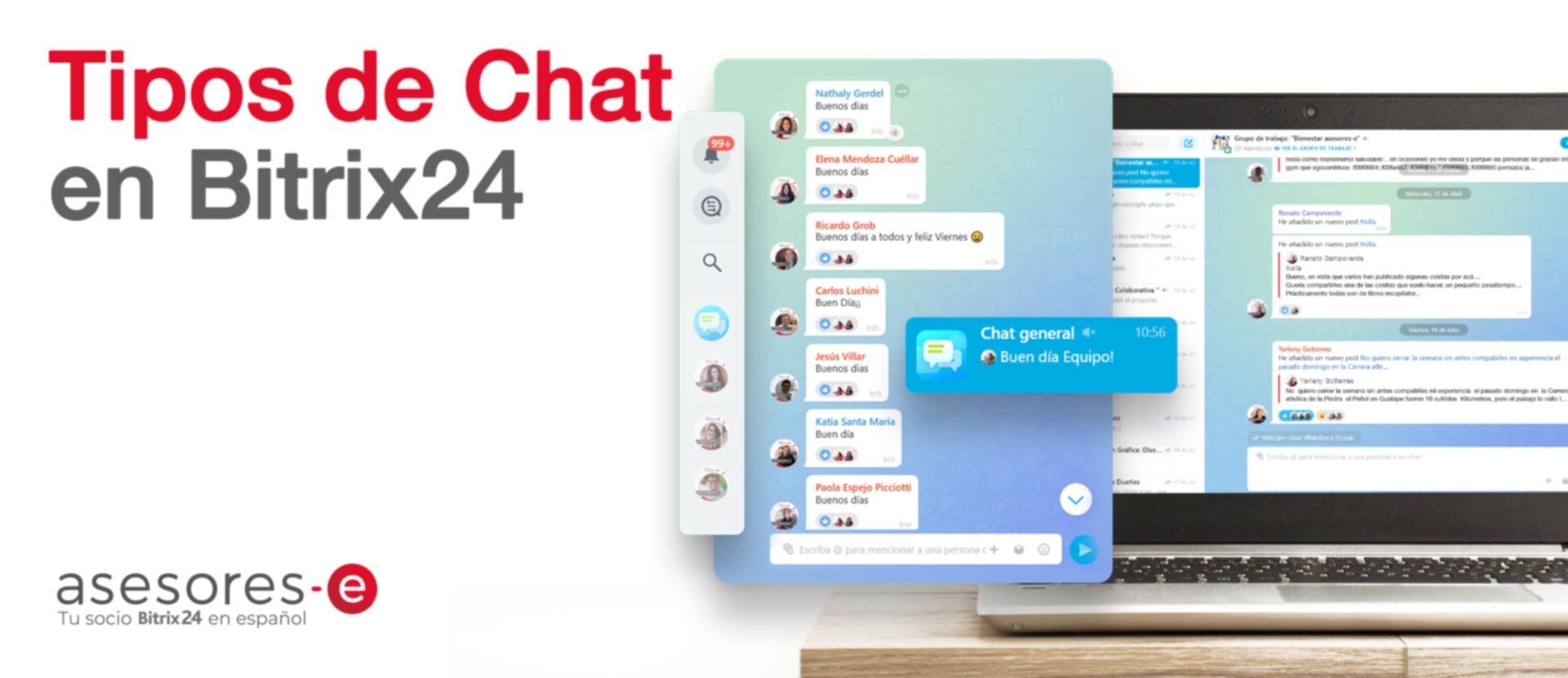 La clave en la comunicación: Chats en Bitrix24